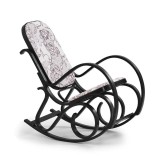 Scaun Balansoar HM Max 2 Stofa Wenge, Cadru Lemn Curbat, 90kg, Living, Dormitor, Balcon