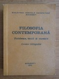 Filosofia contemporana. Probleme, teorii si curente 1981