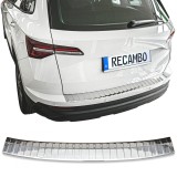 Ornament protectie portbagaj/bara spate crom pentru Skoda Karoq din 2017
