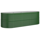 Cumpara ieftin Strat inaltat gradina 224x80x68 cm otel galvanizat