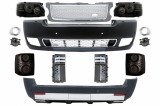 Pachet Exterior Autobiography Design Land Range Rover Vogue L322 (2002-2012) Grile Negru Argintiu Performance AutoTuning