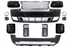 Pachet Exterior Autobiography Design Land Range Rover Vogue L322 (2002-2012) Grile Negru Argintiu Performance AutoTuning foto