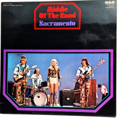 lp Middle Of The Road ‎– Sacramento 1972 NM / NM RCA Germania pop rock