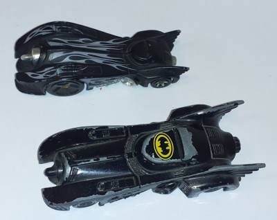 Batmobil Hot Wheeles &amp;amp; Ertl (Masinute de fier) batman marvel supereroi foto