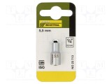 Cap tubular HEX 5,5mm 1/4&quot; PROXXON