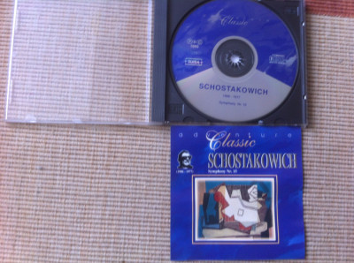 Dmitri Shostakovich schostakowich symphony nr 15 1995 muzica clasica cd disc VG+ foto
