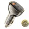 Incarcator Auto Toocki 2C+A 80W 3A 1 x USB-A - 2 x USB-C Negru TCC2C 1A-XF01