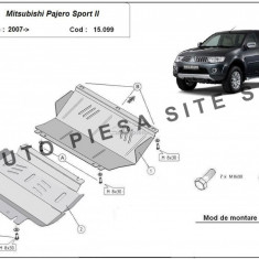 Scut metalic motor + radiator Mitsubishi Pajero Sport 2 II fabricat incepand cu 2007 APS-15,099