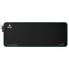 Mouse pad gaming Warrior Kruger &amp; Matz, iluminare fundal 12 moduri, 7 culori, USB, cauciuc antiderapant