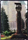 AMS - ILUSTRATA 351 TIMISOARA - STATUIA &bdquo;LUPOAICA ROMEI&rdquo; 1984 RSR, CIRCULATA