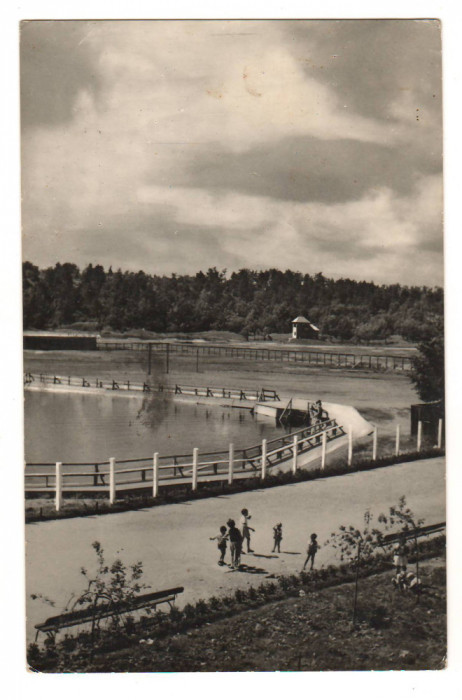 CPIB 21443 - CARTE POSTALA - TURDA BAI. VEDERE, RPR, 1958