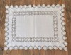CENTRU DE MASA VINTAGE DIN PANZA DE BUMBAC CU MODEL LUCRAT MANUAL