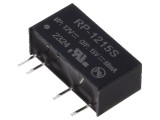 Convertor DC/DC 1W 10.8-13.2V la 15V 66mA RP-1215S
