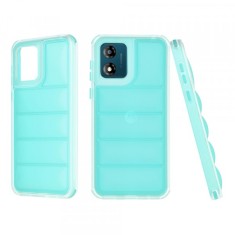 Husa pentru Motorola Moto E13, Techsuit, Wave Shield, Turcoaz