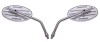 Set 2 oglinzi moto reglabile, filet M10, cromate, 125x67mm Cod Produs: MX_NEW LU00911