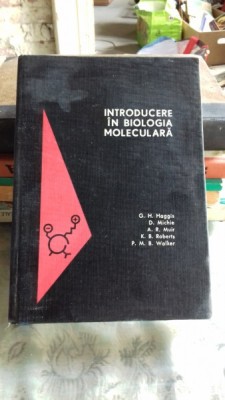 INTRODUCERE IN BIOLOGIA MOLECULARA - G.H. HAGGIS foto