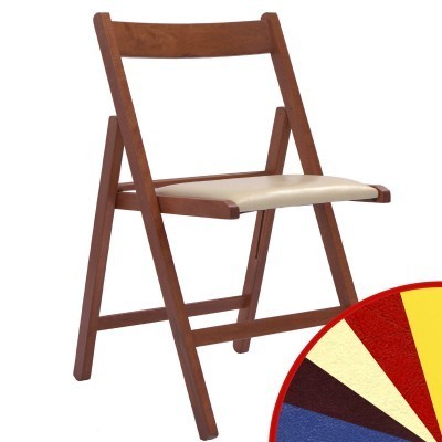 SCAUN BASIC T - CADRU CIRES - IMITATIE PIELE - DIVERSE CULORI - Visiniu 21902 foto