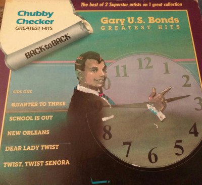 Vinil Chubby Checker, Gary U.S. Bonds &amp;ndash; Back To Back (VG+) foto