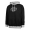 Los Angeles Kings hanorac de bărbați cu glugă 47 Patch Drop Shoulder Hood black - M