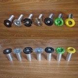 Disc sculptura lemn SABURR - Rotund- &Oslash; 50mm - Foarte Aspru
