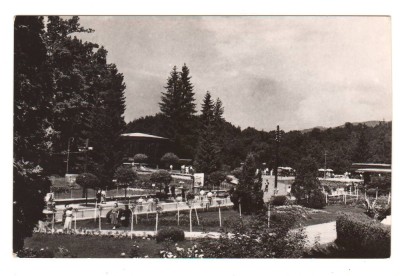CPIB 23638 CARTE POSTALA - SOVATA. VEDERE DIN PARC, RPR, CIRCULATA, 1965, STAMPILE, TIMBRU foto