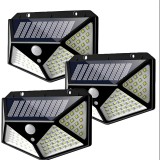 Cumpara ieftin Set 3 Lampi ULTRA 100 LED Solare cu senzor de miscare si lumina 3 moduri ILUMINARE