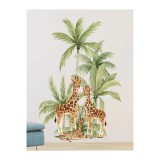 Cumpara ieftin Sticker Perete Autocolant Girafe - 62x92cm - 63415