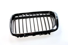 Grila radiator Bmw Seria 3 E36, 1996-03.2000, partea stanga, crom/negru, 51138195151, 200705-3