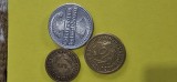 Germania REICH : 50 PFENNIG 1921 J , 5 si 10 pfennig 1924 A