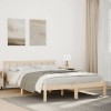 VidaXL Cadru pat foarte lung fără saltea, 140x220 cm, lemn masiv pin 852448