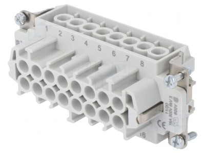 Conector HDC Mamă 500V 16A 16P 2,5mm2 foto