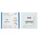 Resigilat : Lampa LED PNI WL100 pentru iluminare trepte scara, montaj incastrat, c