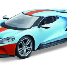 Macheta masinuta Bburago scara 1/32 2019 Ford GT Albastru Portocaliu 43100-43043