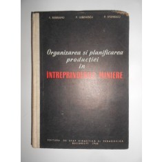Organizarea si planificarea productiei in intreprinderile miniere