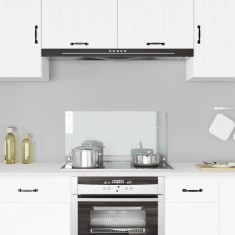 vidaXL Panou antistropi bucătărie transparent 80x40 cm sticlă securiz.