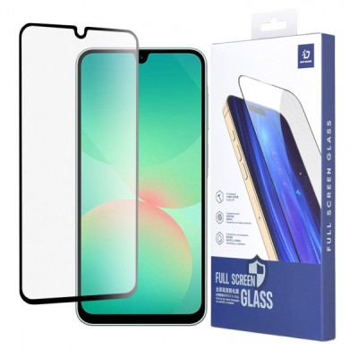 Folie de protectie Ecran DUX DUCIS pentru Samsung Galaxy A26 A266, Sticla Securizata, Edge Glue, Neagra foto