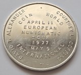 SUA, Medalie numismatica,1977