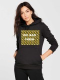 Hanorac dama negru - No Bad Vibes - S, THEICONIC