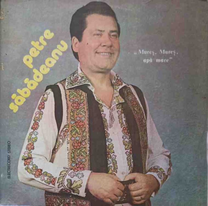 Disc vinil, LP. MURES, MURES, APA MARE-PETRE SABADEANU-239238