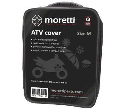 Prelata ATV impermeabila, culoare negru, marime M Cod Produs: MX_NEW POKQD125215125FTCM00 foto