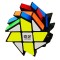 Cub Magic 3x3x3 QiYi Strange Shape Fisher Speedcube, Black, 340CUB-1