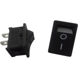 Intrerupator auto BestAutoVest 12V, 20Ah, 18.5 x 13 mm, negru cu 2 pozitii AutoDrive ProParts