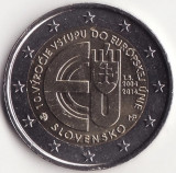 Moneda Slovacia - 2 Euro 2014 - Aniversarea aderarii la Uniunea Europeana