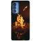 Husa compatibila cu Motorola G20 model Dancing fire, Silicon, TPU, Viceversa
