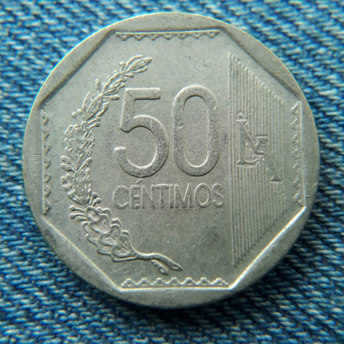 2q - 50 Centimos 2008 Peru