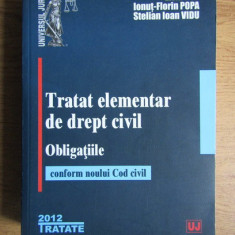 Liviu Pop, Ionut Florin Popa - Tratat elementar de drept civil. Obligatiile