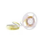 Banda LED COB alb cald, 230V AC, 320LED m, 10m, IP20