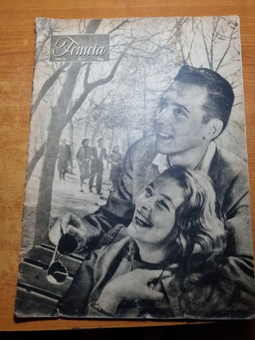 revista femeia aprilie 1956-moda,codul failiei,