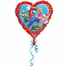 Balon Folie 45 cm Super Mario Love, Amscan 34303 foto