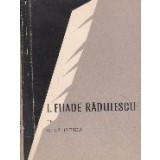 I. Eliade Radulescu si scoala sa